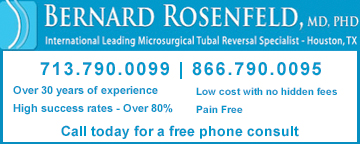 Dr. Bernard Rosenfeld tubal reversal specialist